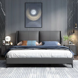 Calvio Modern Italian Leatherette Bed