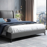Calvio Modern Italian Leatherette Bed
