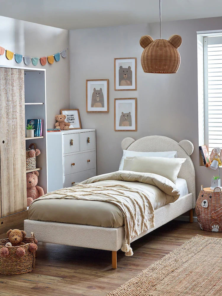 Berry Bear Kids Standard Upholstered Single Bed