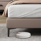 Milano Contemporary Italian Leather Upholstered Bed