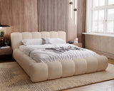Snuggle Foam Premium Upholstered Bed