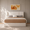 Aeris Lift Upholstered Bed In Leatherette