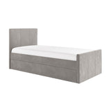 Slate Fold Trundle Upholstered Bed