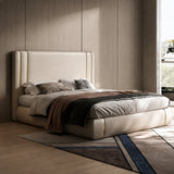 Classo Luxury Upholstered Bed In Leatherette