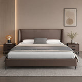 Morano Edge Premium Upholstered Bed In Leatherette