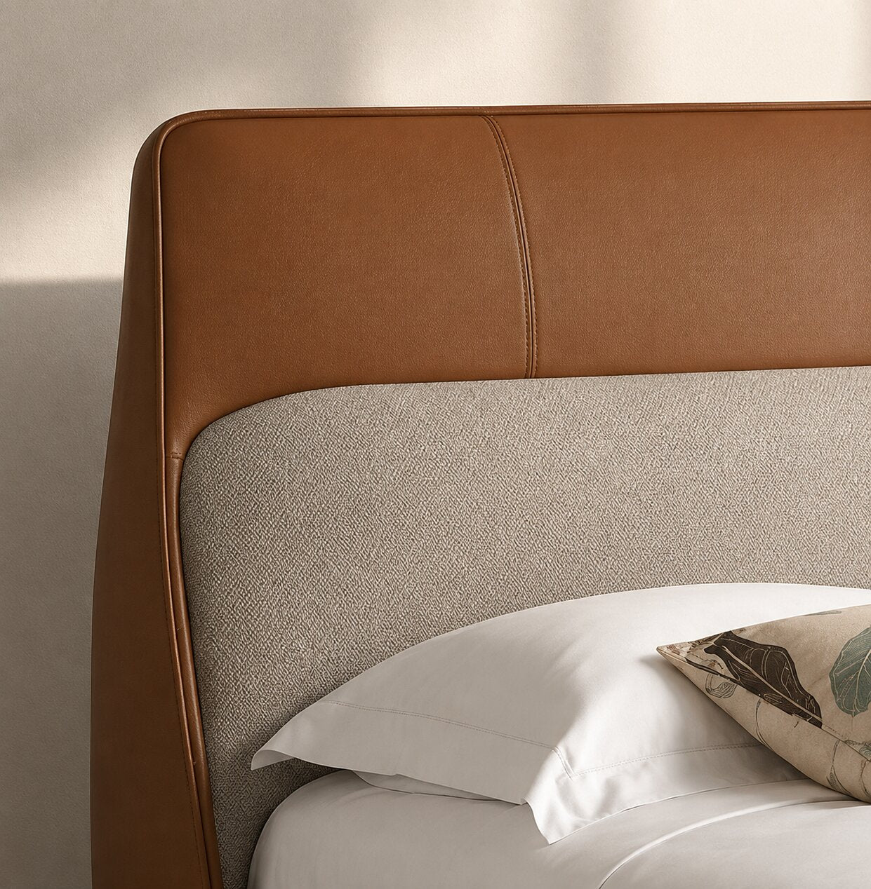 Poltrona Frau Coupe Bed In Genuine Italian Leather