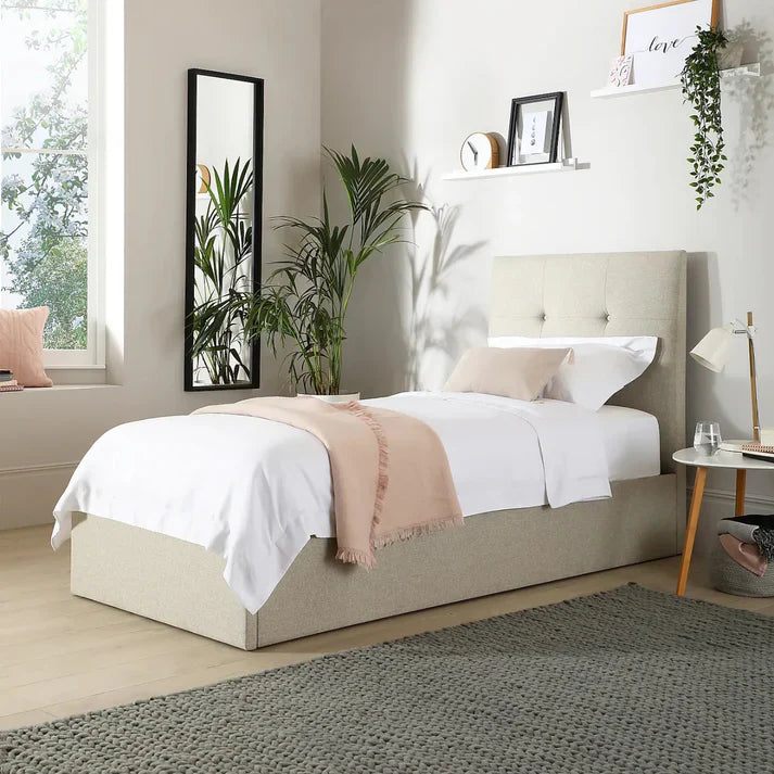 Miranda Premium Fabric Single Bed
