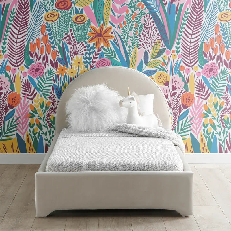 Jazz Upholstered Single Size Bed
