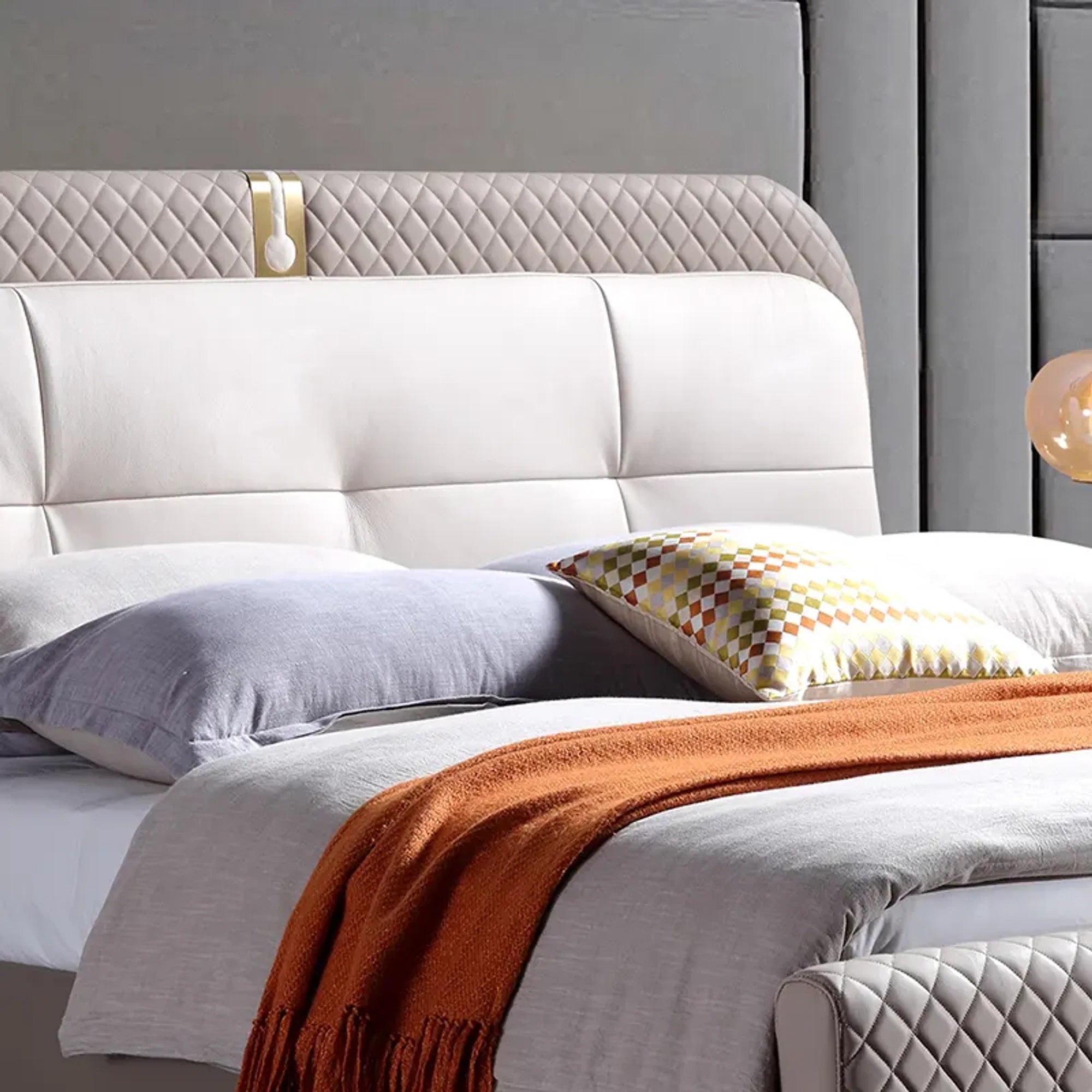 Urban Luxury Modern Upholstered Bed