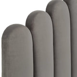 Valkyrie Vertical Lines Upholstered Bed