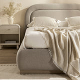 Aurora Plush Luxury Upholstered Bed In Velvet