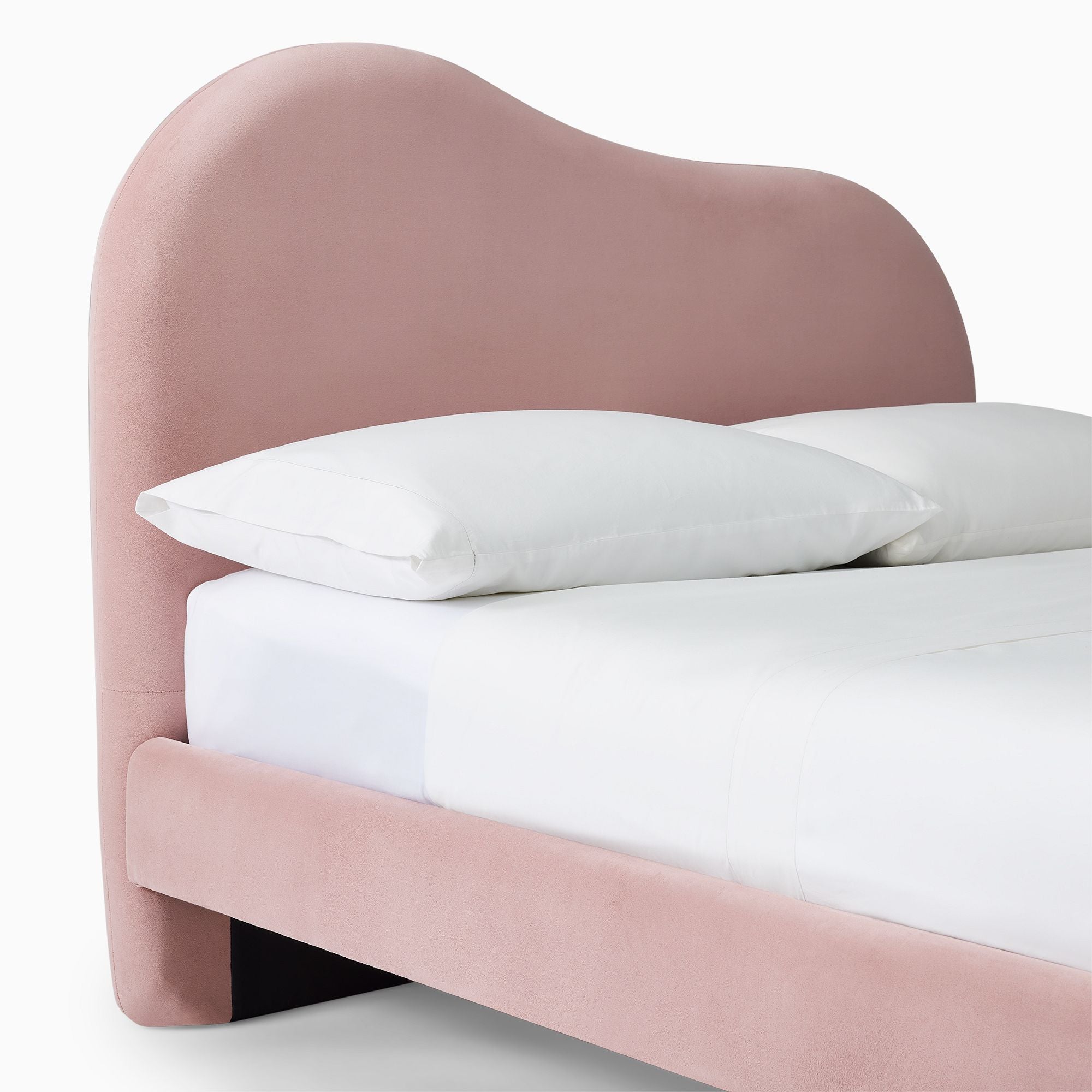 Rox Asymmetric Upholstered Single Bed