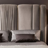 Lavish RoyaleWrap Upholstered Bed In Premium Fabric