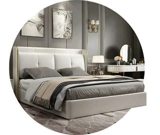 Leather Beds
