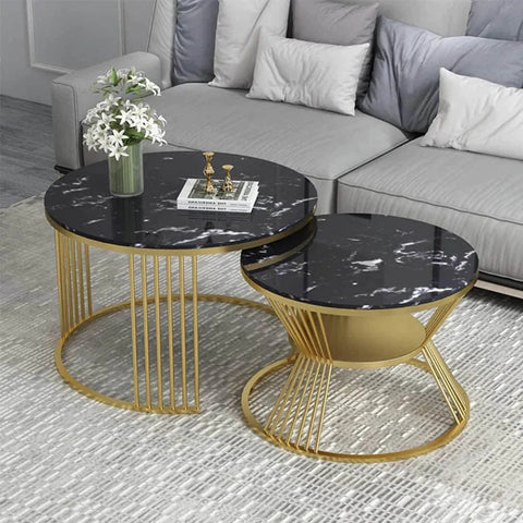 Jose Golden Nesting Table