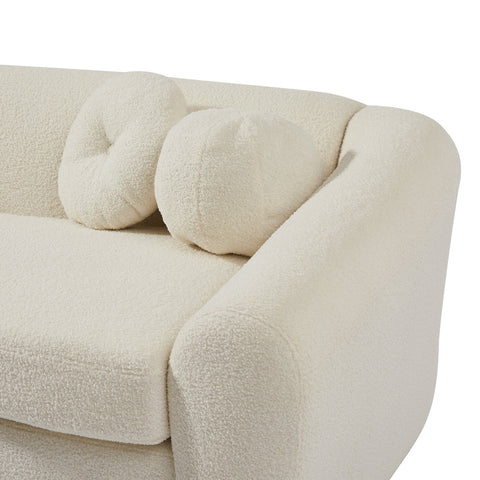 Teddy Premium Modern Suede Sofa