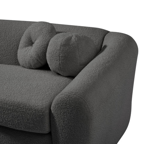 Teddy Premium Modern Suede Sofa