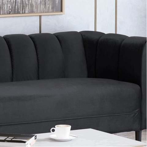 Bobran Modern sofa in velvet