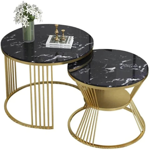 Jose Golden Nesting Table