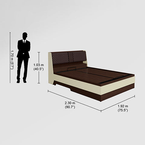 Aero King Size Bed With Storage