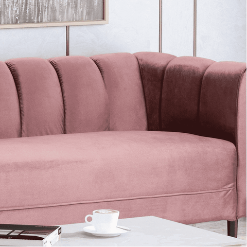 Bobran Modern sofa in velvet