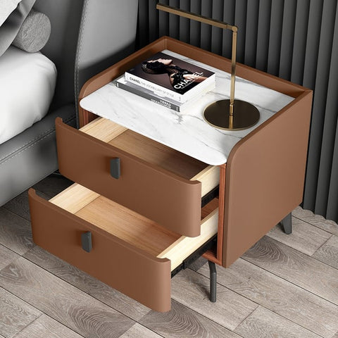 Lavish bed side table with drawer