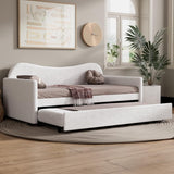 Arlo Modern Trundle Upholstered bed