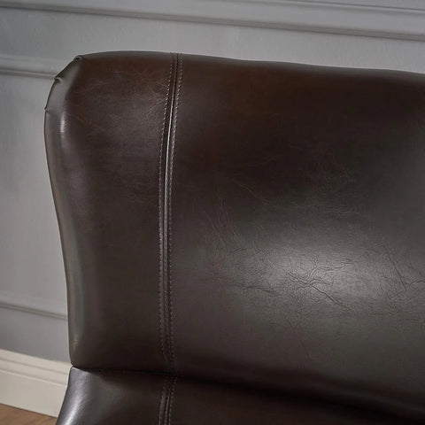 Quentin Wing Chair Brown