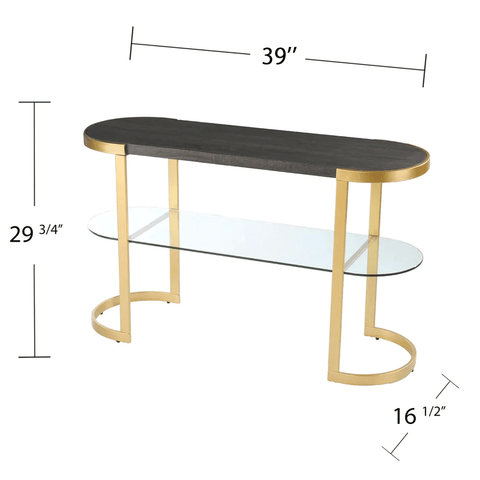 Ronak Golden Console table Stainless Steel