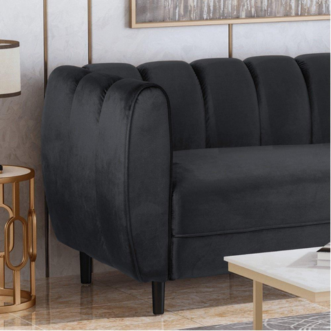 Bobran Modern sofa in velvet