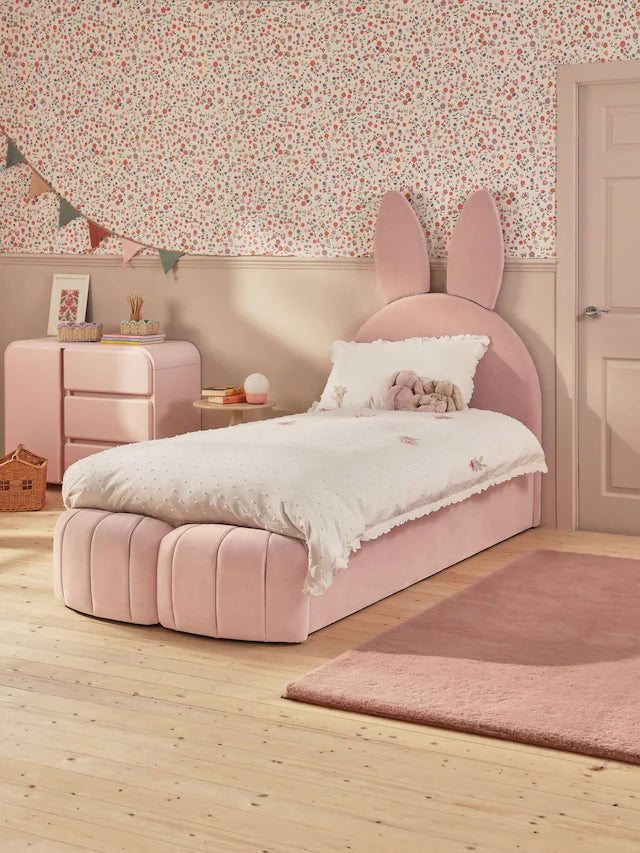 Elite Bunny Upholstered Single Bed