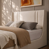 Aeris Lift Upholstered Bed In Leatherette