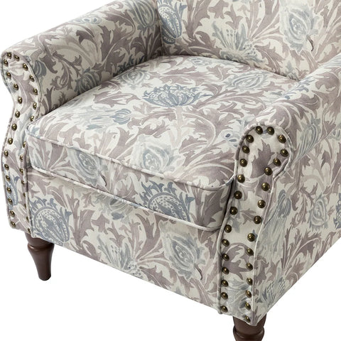 EROMMY Wing back Arm Chair,