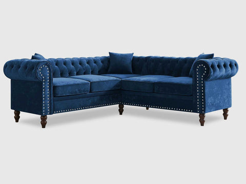 Chesterfield Vintage Sectional Sofa