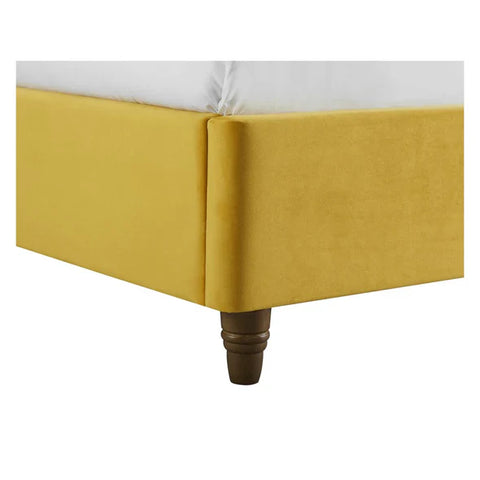 Balboa Luxury Upholstered Bed In Suede