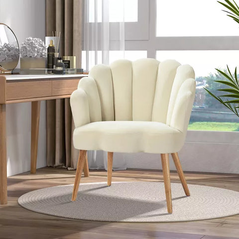 Maël Velvet Comfortable Arm Chair