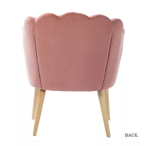 Maël Velvet Comfortable Arm Chair