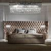 Modern Luxury Upholstered Bed without Side Tables