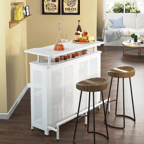 Wine and Liquor Bar Storage Display Cabinet Cart (401)