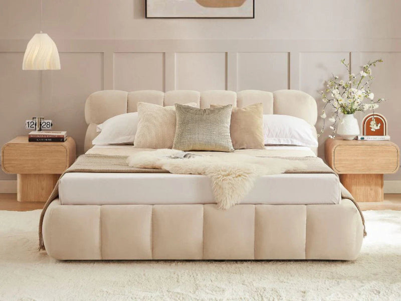 Regalia Upholstered Bed Stylish Design
