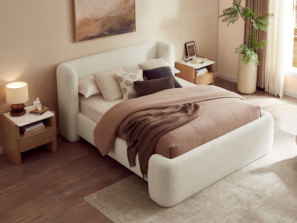 Elysian Rest Ultra-Lux Upholstered Bed