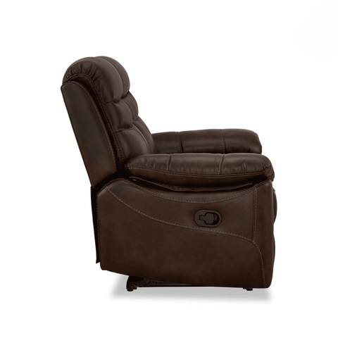 Mirage Brown Leatherette Recliner
