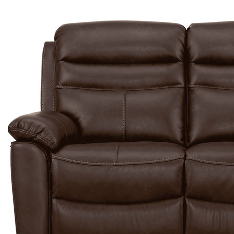 Mirage Brown Leatherette Recliner