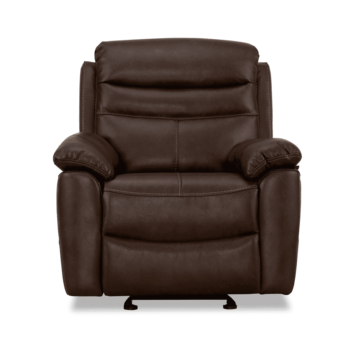Mirage Brown Leatherette Recliner