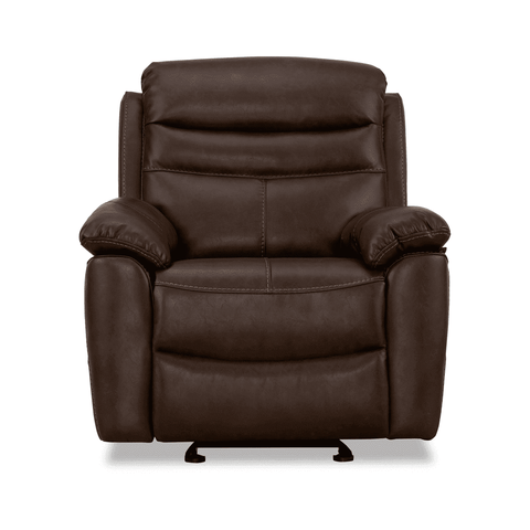 Mirage Brown Leatherette Recliner