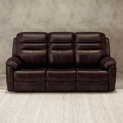 Mirage Brown Leatherette Recliner
