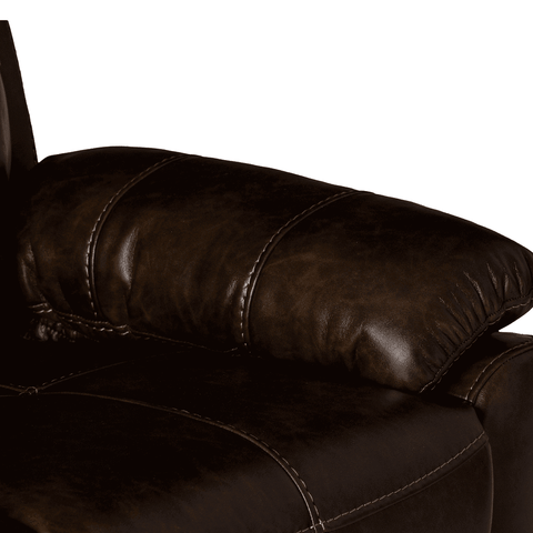 Mirage Brown Leatherette Recliner