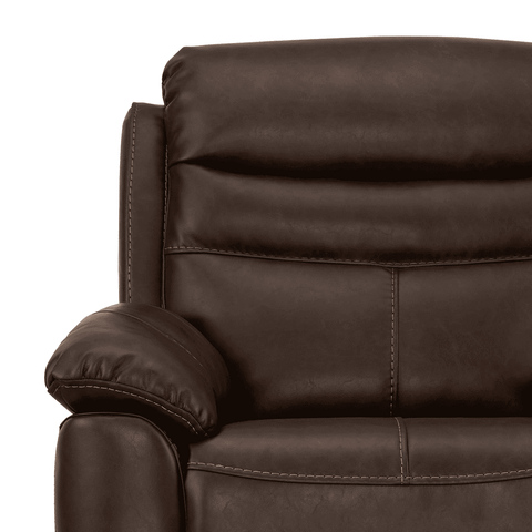 Mirage Brown Leatherette Recliner