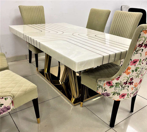 PVD Luxury  Dinning Table TMT (302)