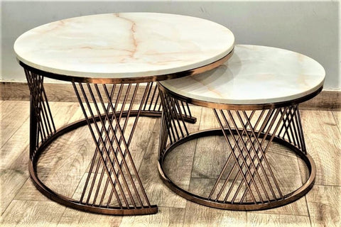 Round Nesting Center table TMT ( 06 )